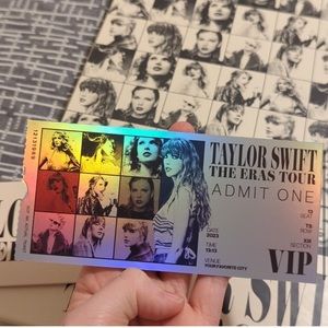 The Eras Tour commemorative ticket